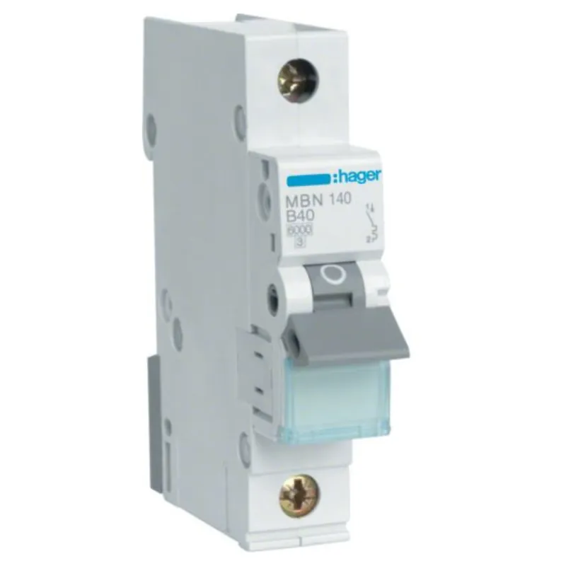Markenware HAGER MBN140E Leitungsschutzschalter 1P B40 6kA