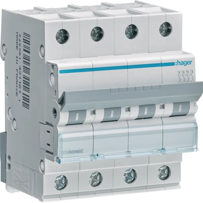 Schn?ppchen HAGER MBN432E Leitungsschutzschalter 4P B32 6kA