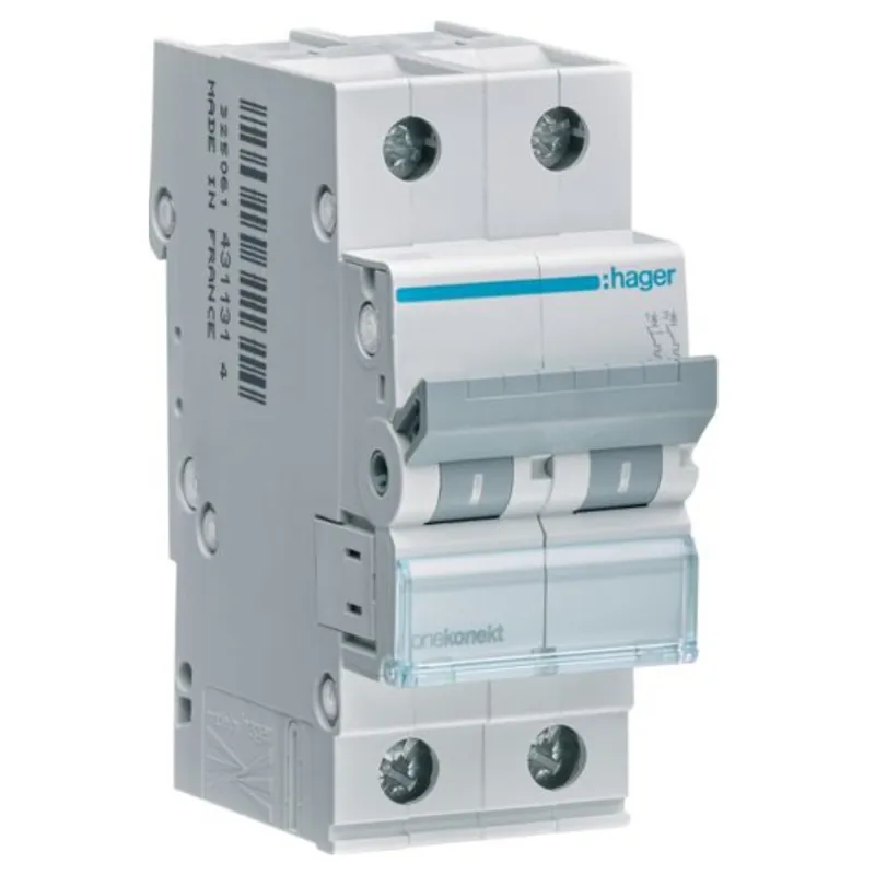 HAGER MCN232E Leitungsschutzschalter 2P C32 6kA Günstig