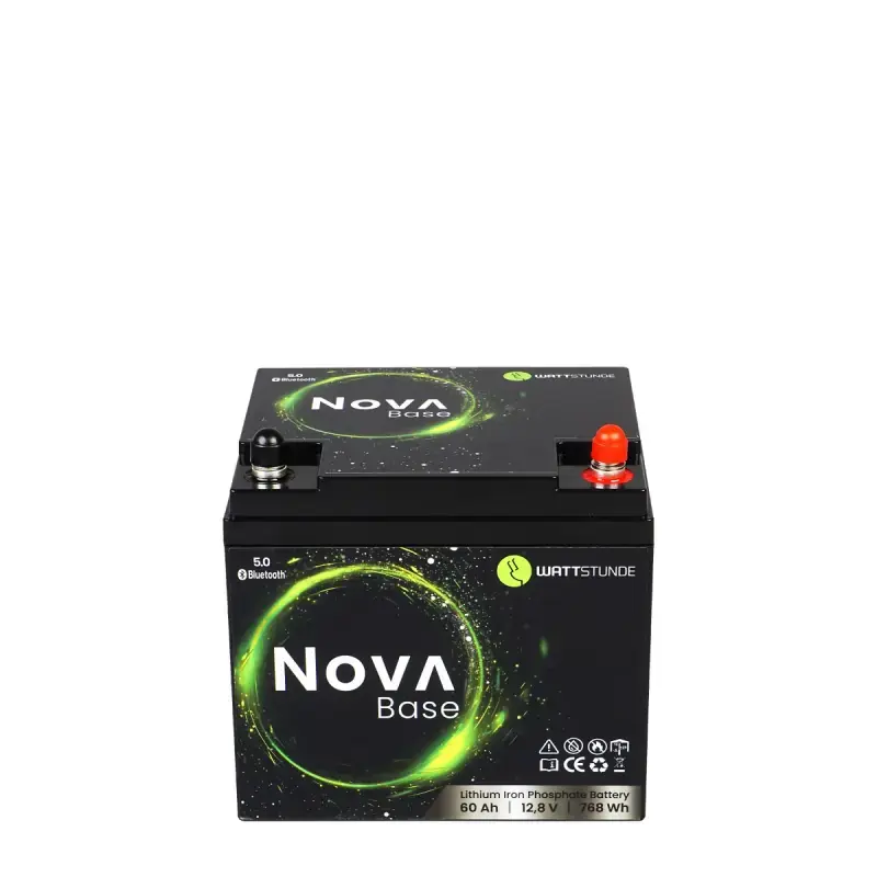 WATTSTUNDE® NOVA Base 60Ah Batterie LiFePO4 Ausverkauf