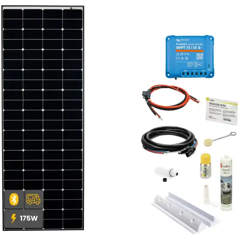 Angebot 175 W SOLA Frame Daylight Wohnmobil Komplettset weiß