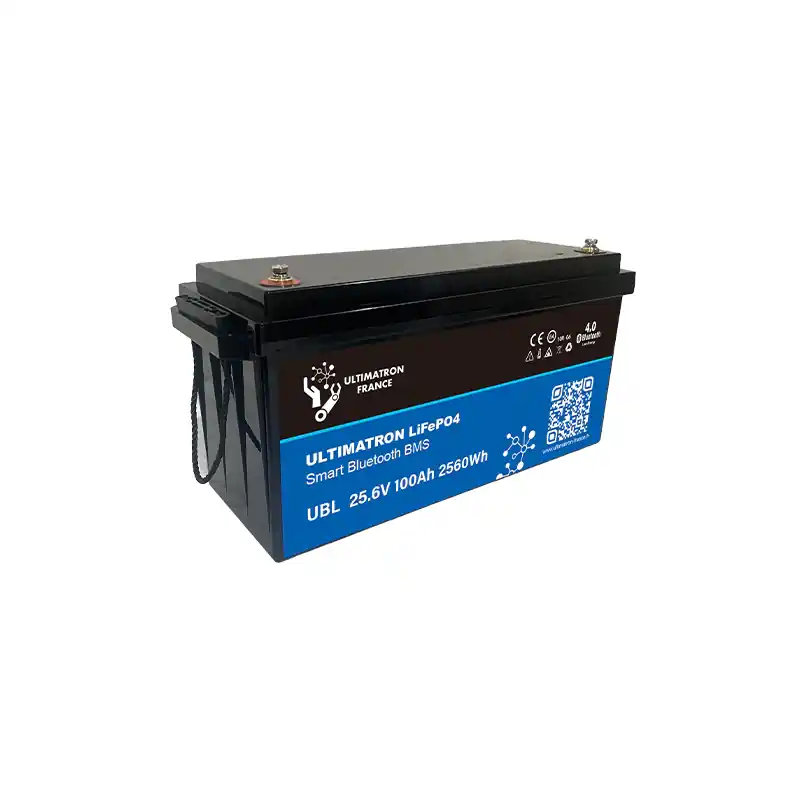 Top-Preis Ultimatron Batterie Lithium 25.6V 100Ah LiFePO4 Smart BMS Avec Bluetooth