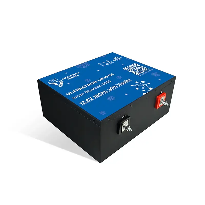 Direkt Vom Hersteller Ultimatron Lithium Batterie LiFePO4 12,8V 200Ah Smart BMS unter dem Sitz mit Bluetooth Heizung