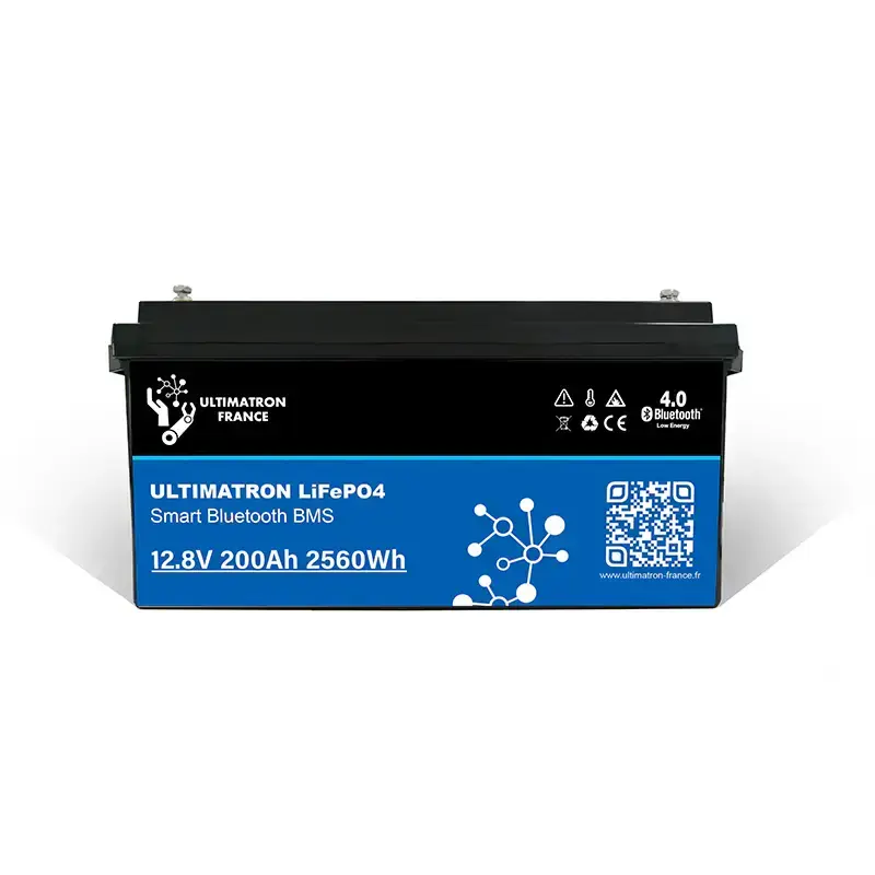 Ultimatron Lithium Batterie LiFePO4 12.8V 200Ah PRO Smart BMS mit Bluetooth Finale Aktion