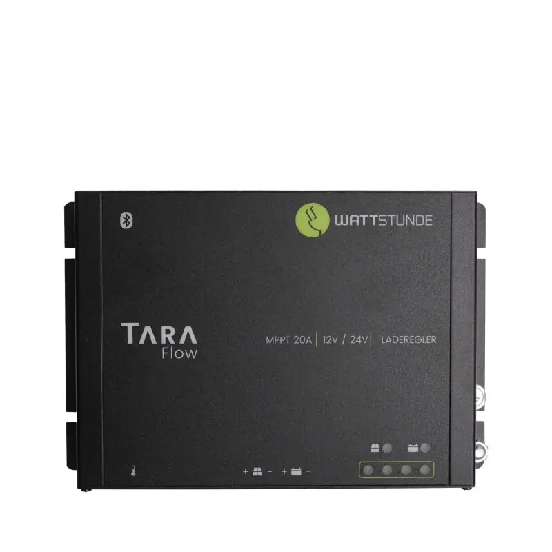 WATTSTUNDE® TARA Flow 75V 20A MPPT Solar Laderegler Hochwertig