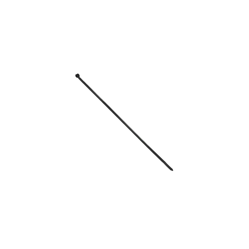 Letzte Chance Kabelbinder, Farbe schwarz, UV-best?ndig, 3,6 mm breit, 300 mm lang, 25 Stück