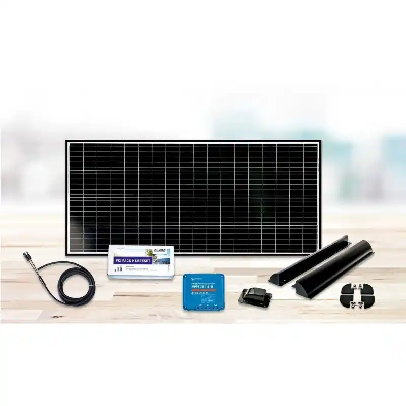 Preis Gesenkt SOLARA DCsolar Komplettset MPPT HV 170W mit Laderegler und Bluetooth