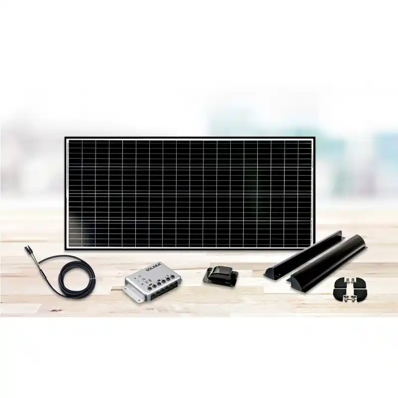 SOLARA DCsolar Komplettset Profi 100W Monokristallin Solange Der Vorrat Reicht