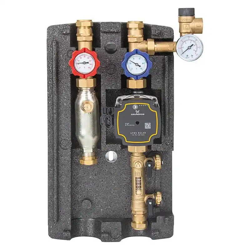 Meistverkauft Sunex GPS Solarpumpenstation mit Grundfos PWM-Technologie und Durchflussregler