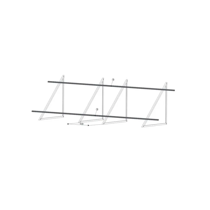 Preisknaller SUNEX Flachdach-Montagesets für 2x AMX 2,0