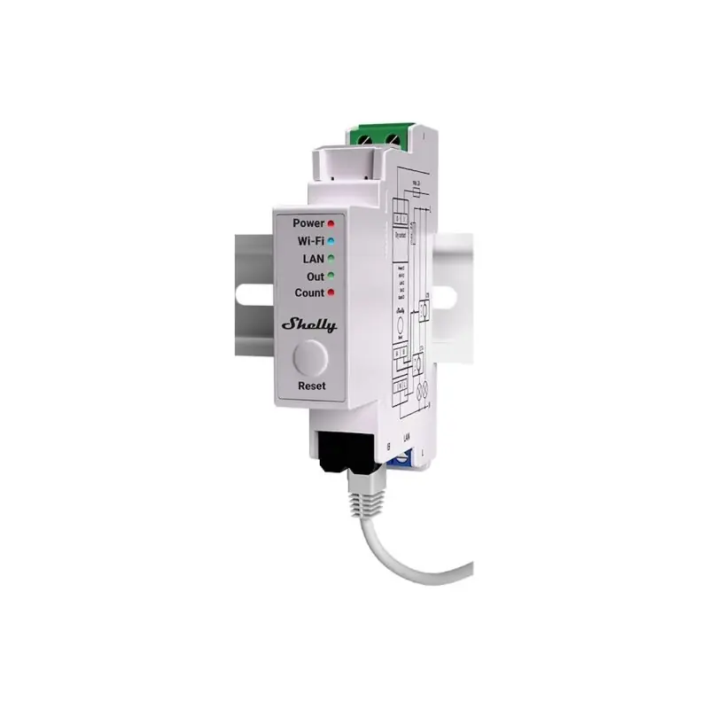 Ab Werk Shelly Pro EM-50 – Intelligenter DIN-Schienen Energiezähler