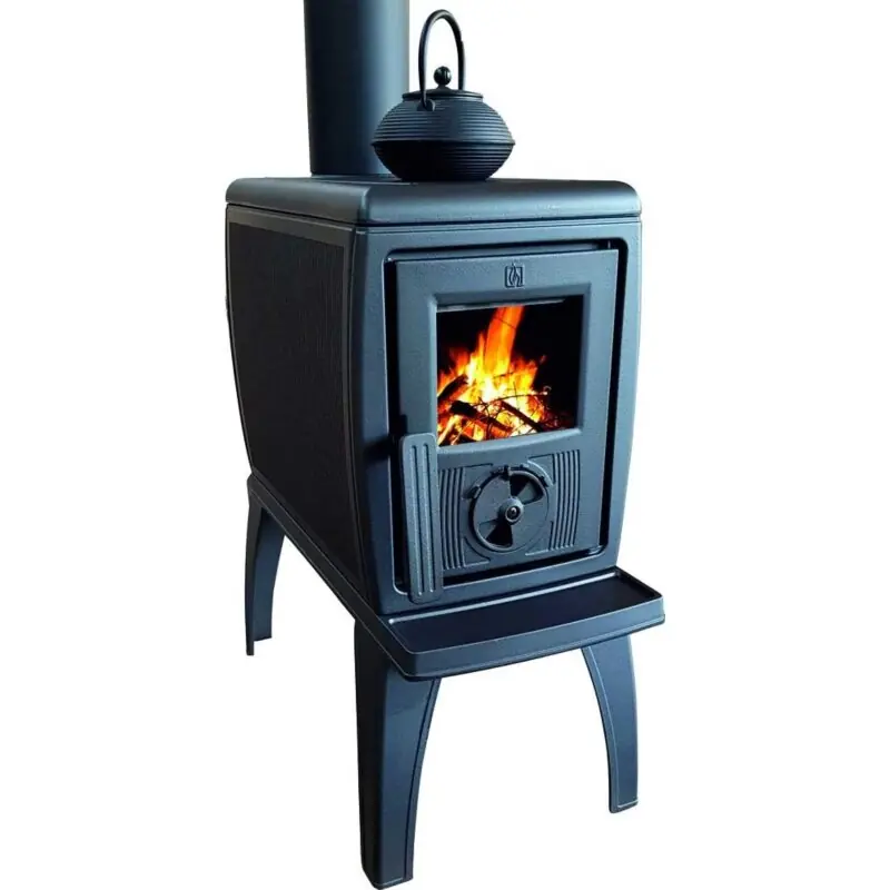 Plamen Trenk Kaminofen – Gusseiserner Holzofen mit Herdplatte (8,9 kW) Jetzt Kaufen