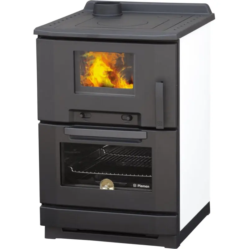 Neu Im Sortiment Calorex 100 – Holzofen mit Kochplatte & Backofen, 7,5 kW, Gusseisen, Energieeffizienz A+