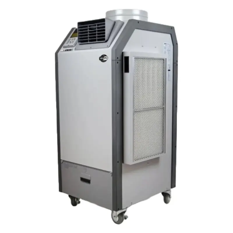 Original Rex Nordic HP-19 4-in-1 Mobile Wärmepumpe – Heizen, Kühlen, Entfeuchten & Luftreinigen für Werkstatt, Büro & Halle