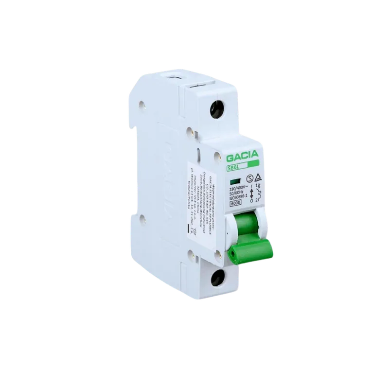 Zertifiziert VCX GACIA SB6L B 1P 10A Leitungsschutzschalter 1P B10 6kA