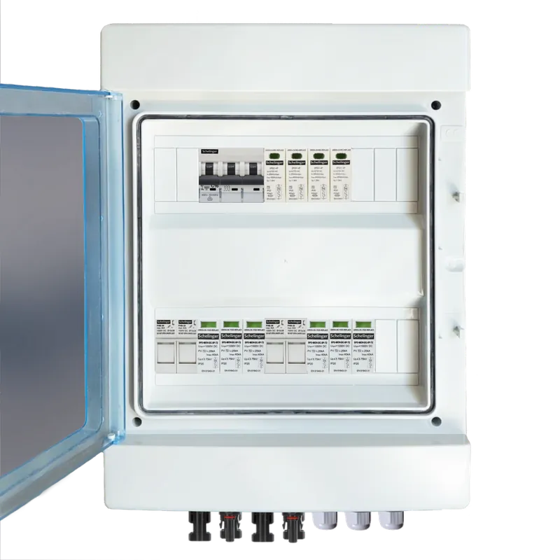 Sale Schelinger Solar Anschlusskasten Photovotlaic DC/AC 2-Strings 24-Module IP65 0%MwSt.
