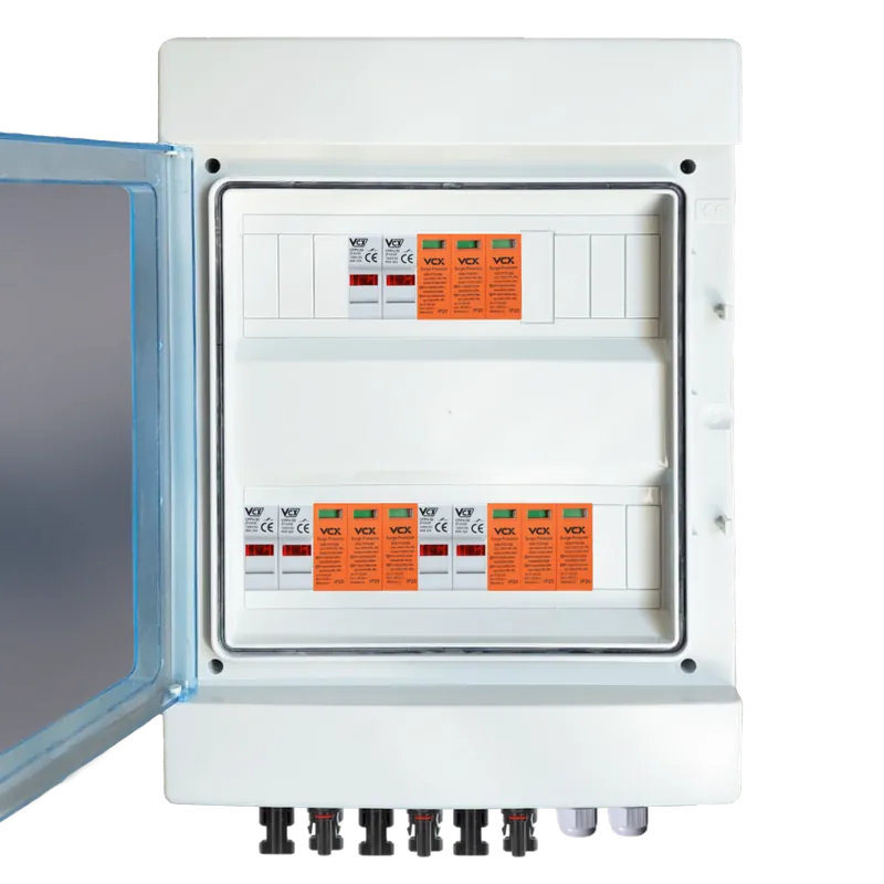 Aktuell VCX Solar Anschlusskasten Photovotlaic DC 3-Strings 24-Module IP65