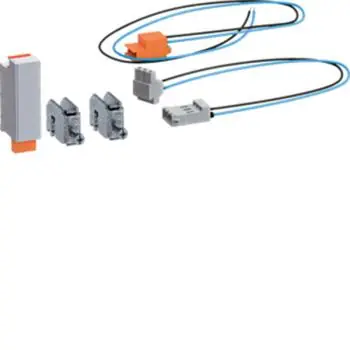 Hager Bestückungspaket ZY3R1SI für Spannungsversorgung RfZ BH:1100mm, Sicherungsbox 1A Versand Am Gleichen Tag