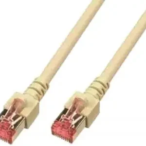 Patchkabel RJ45 S/FTP Cat6 Eco grau 15,0m mit Längenaufdruck (K5510.15) Exklusiv
