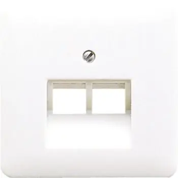 Garantierte Lieferung Jung Abdeckung CD569-2UAWW für UAE-Dose RJ45 2-fach alpinweiss