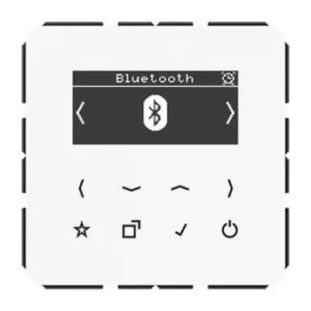 Günstig Jung DABCDBTWW Smart Radio DAB+ mit Bluetooth