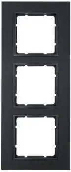 Berker 10136626 Rahmen 3-fach B.7 anthrazit, matt Begrenztes Angebot