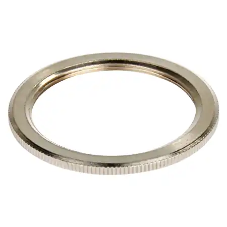 Zertifiziert Schraubring Metall Silber für Retro Lampenfassung E27