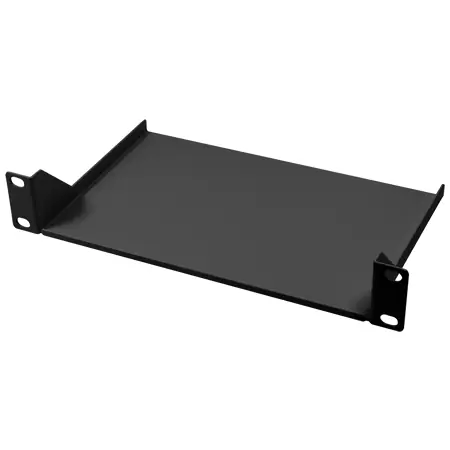 10 Zoll Fachboden für Mini Rack schwarz Kostenfreie Lieferung