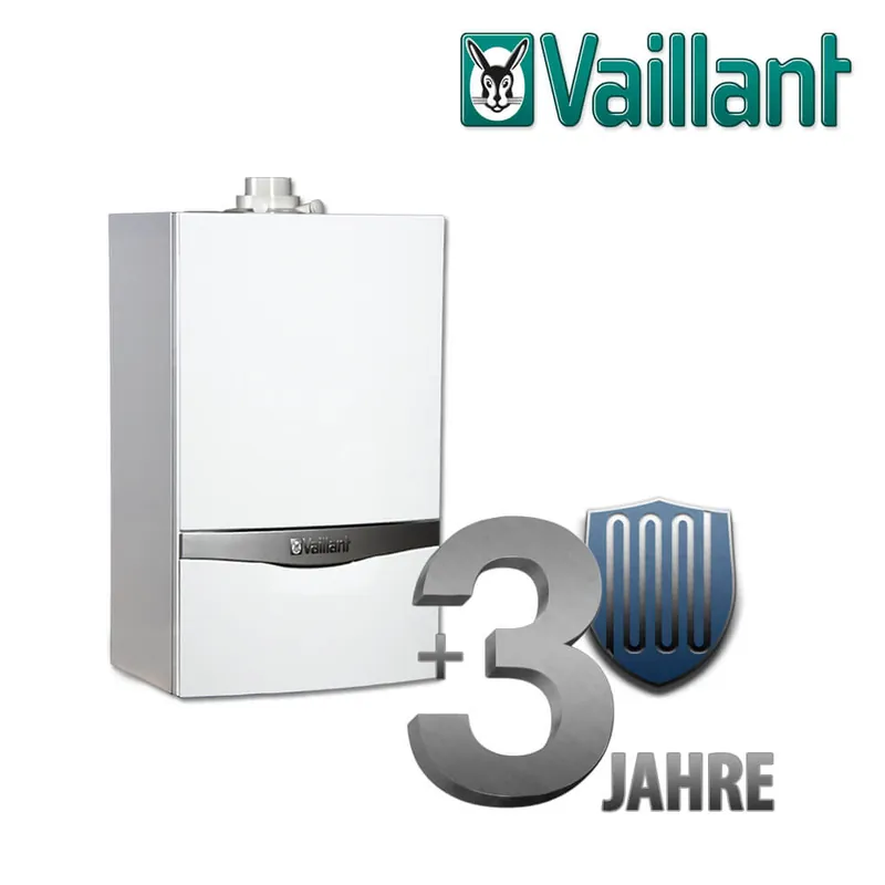 +3 Jahre Anschlussgarantie für Vaillant ecoTEC exclusive Gastherme, Gas-Brennwerttherme Sale