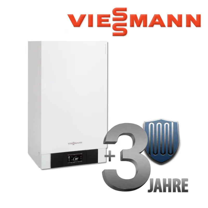 +3 Jahre Anschlussgarantie für Viessmann Vitodens 200-W Gastherme, Gas-Brennwerttherme Sonderangebot