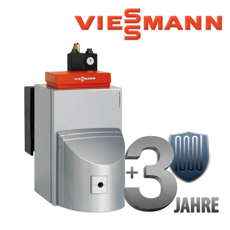 +3 Jahre Anschlussgarantie für Viessmann Vitorondens 200-T Ölkessel, Öl-Brennwertkessel Original