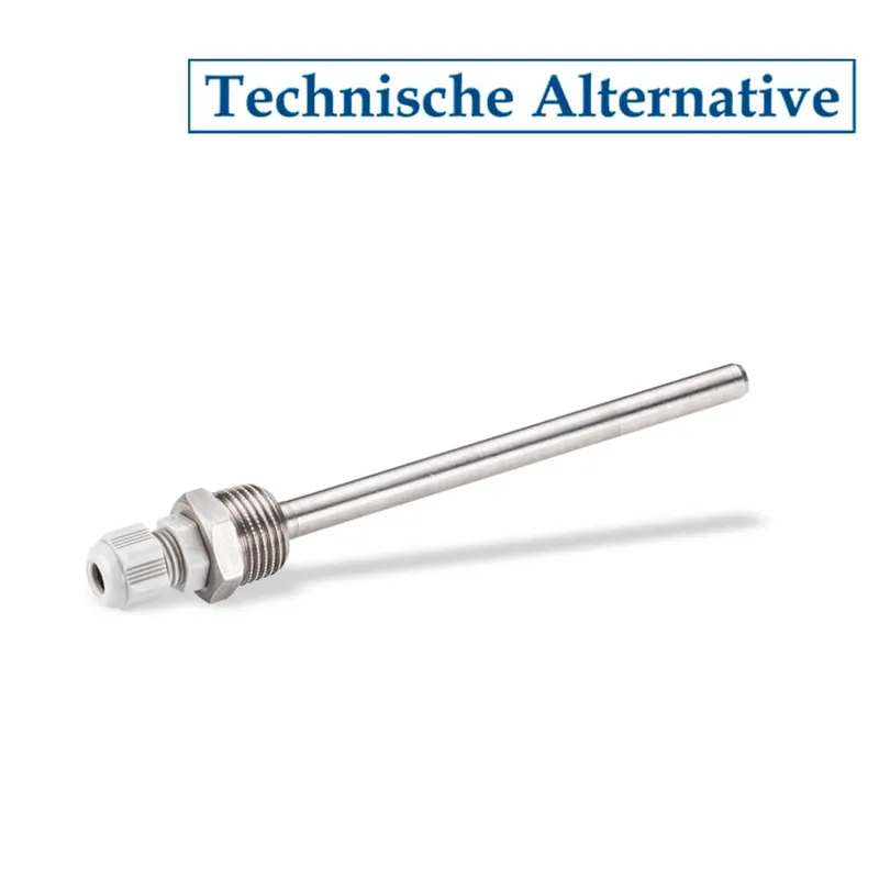 Jetzt Zugreifen Technische Alternative TH140NIRO Edelstahl-Tauchhülse 140mm Kunststoffentlastung