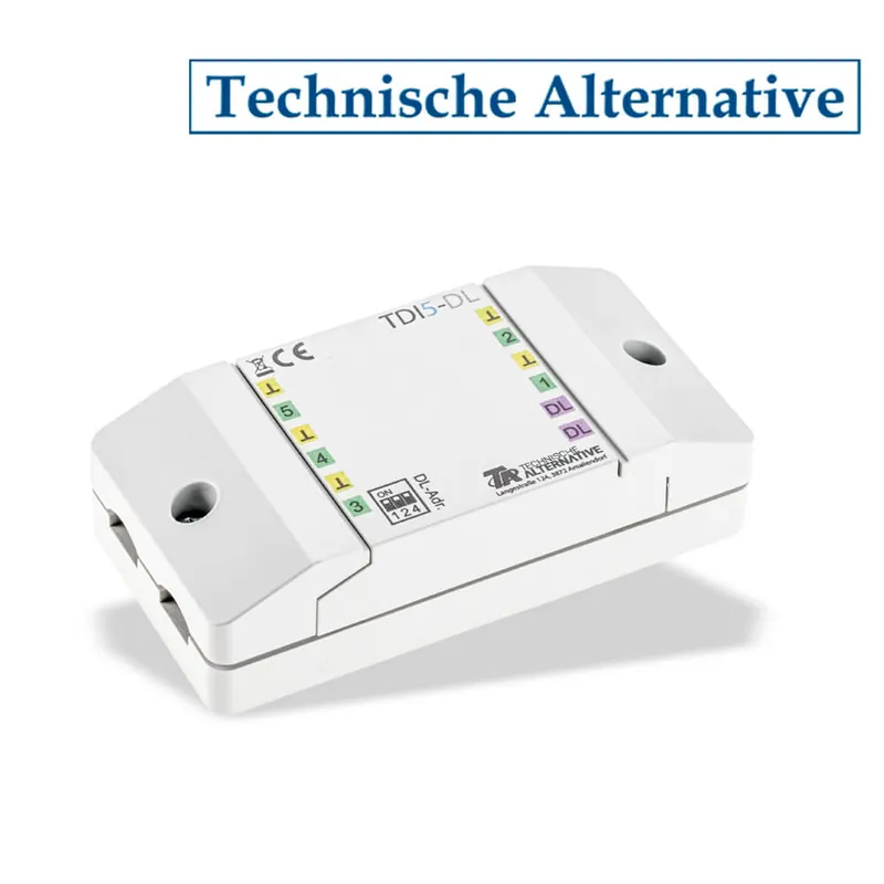Must-Have Technische Alternative TDI5-DL DL-Erweiterungsmodul für 5 Eingänge, 01/TDI5-DL