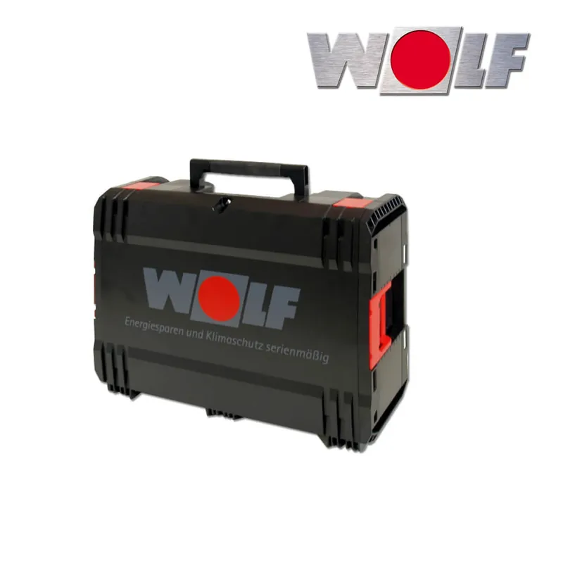 Zertifiziert Wolf Servicekoffer für Ölbrennwertkessel TOB-18