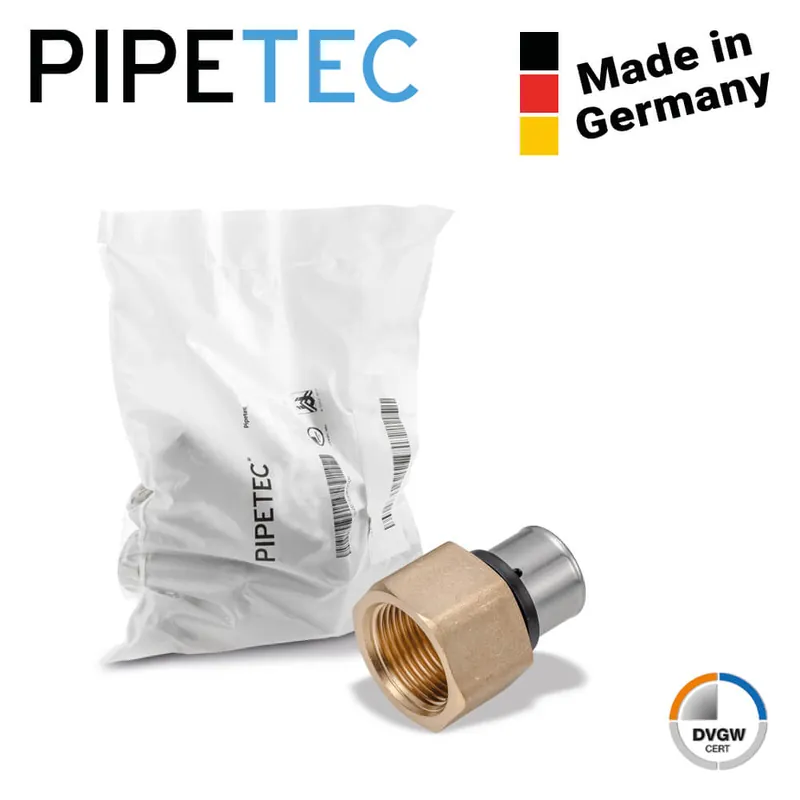 5 x Pipetec Press-Übergang Innengewinde 26x3 - 1" PFUI2606, DVGW, TH+U Pressfitting Im Trend