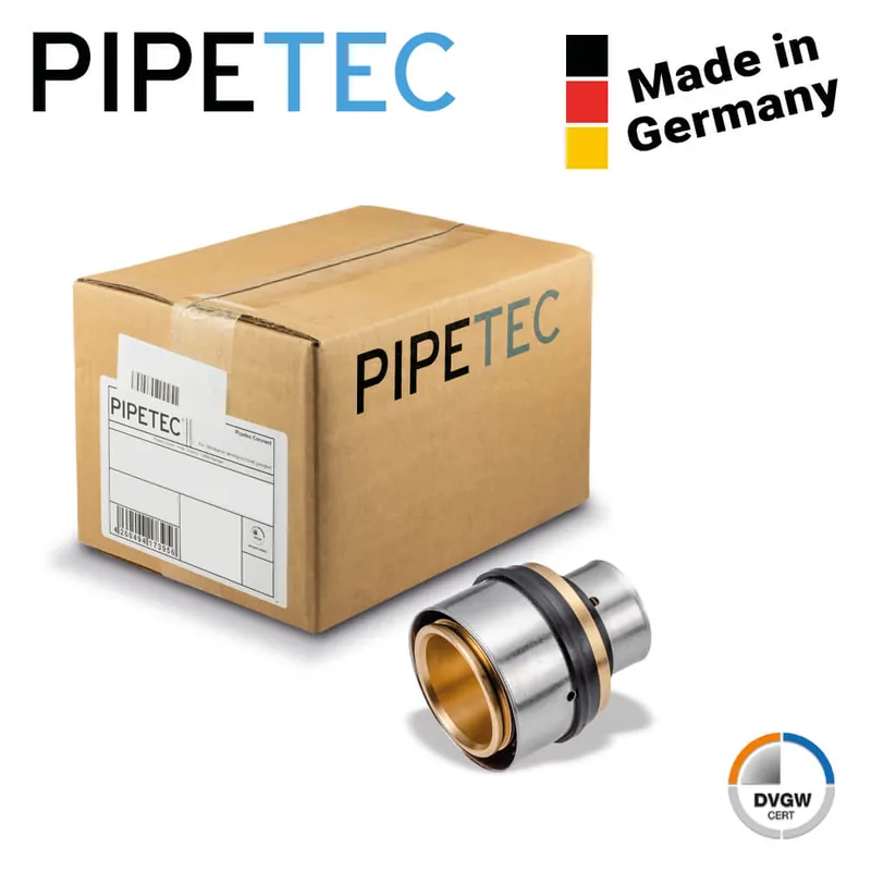 10 x Pipetec Press-Reduzierung 63x4,5 - 40x3,5 PFK6340, DVGW, TH-Profil, Pressfitting Sofort Bestellen