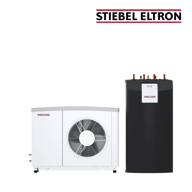 Ab Werk Stiebel Eltron WPL 07 ACS classic compact Set 1.1 Wärmepumpe, HSBB 180 Plus