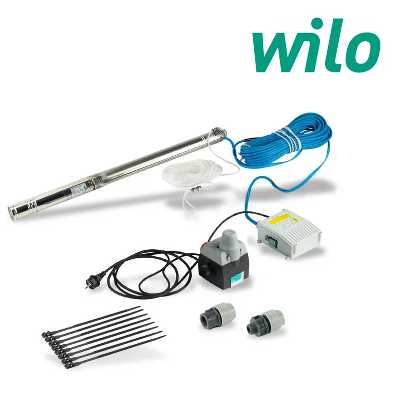 Wilo TWU 3-0123-Plug&Pump/FC Unterwassermotorpumpe, Rp 1", 230V Expressversand