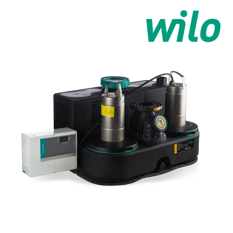 Wilo Drainlift Sani L.12M/1 Doppelpumpe Abwasser-Hebeanlage DN80", 230V Wochenendangebot