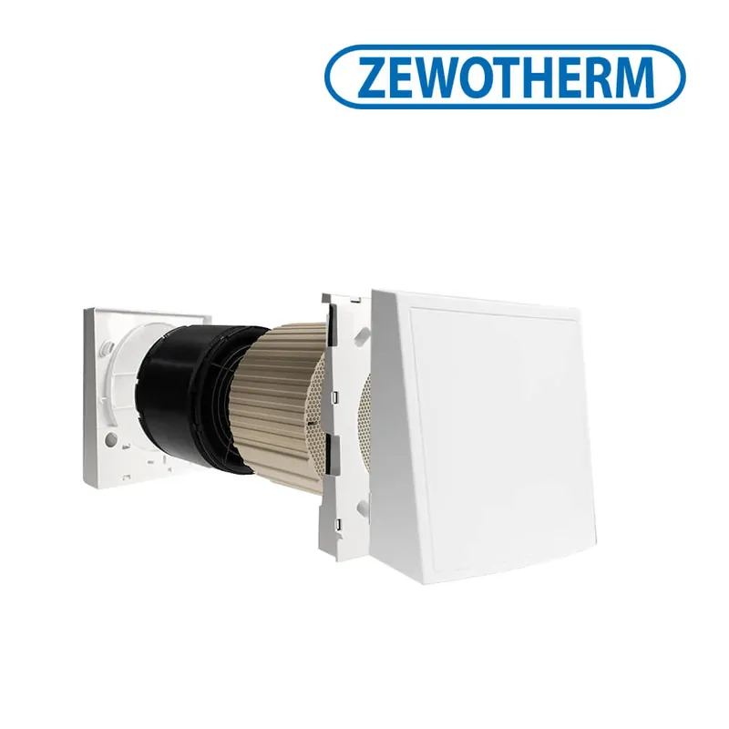 Zewotherm Wohnungslüftung SmartFan F, dezentral mit Wärmerückgewinnung, Komplettset Limited Edition