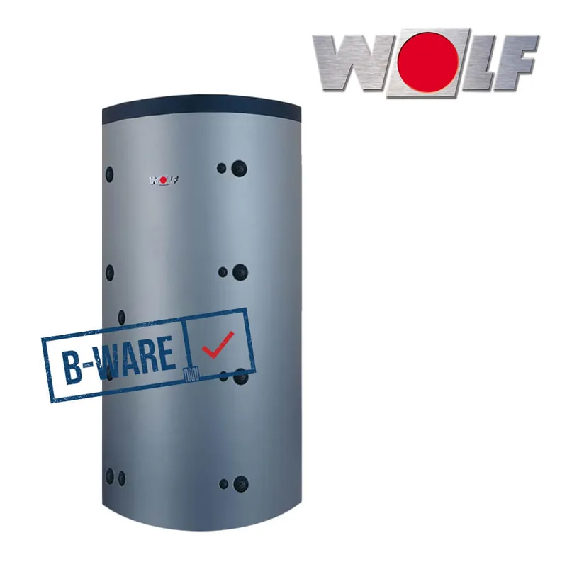 [B-Ware] Wolf Puffer, Pufferspeicher SPU-2-W mit Wärmedämmung, 500 Liter, B10265 Limited Edition