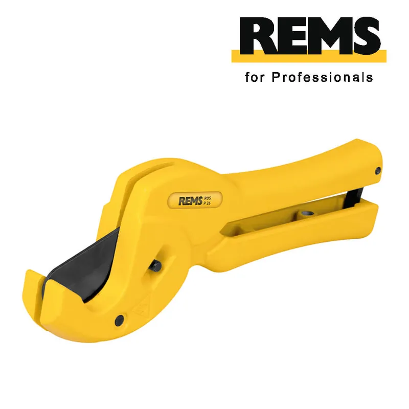 REMS ROS P 26, Einhand-Rohrschere, für Kunststoff- und Verbundrohre, 1", 291240R Versand Am Gleichen Tag
