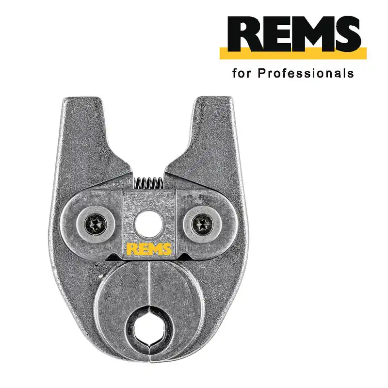 Abverkauf REMS Presszange mini M 12, Pressring, Pressbacken, mit Presskontur M, Ø 12 mm, 578310