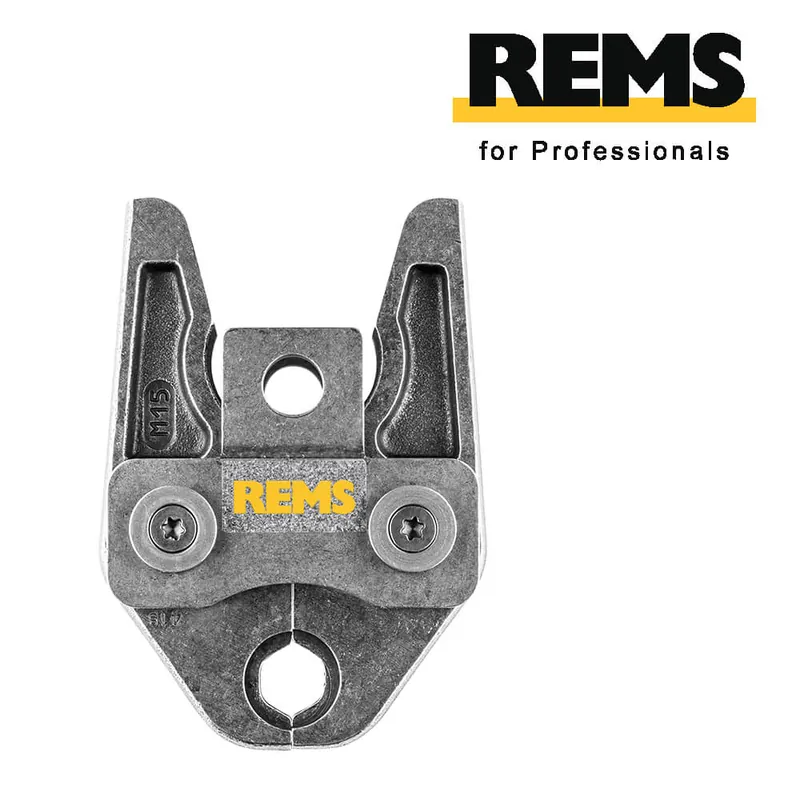 REMS Presszange M 15, Pressring, Pressbacken, mit Presskontur M, Ø 15 mm, 570110 Sichere Zahlung