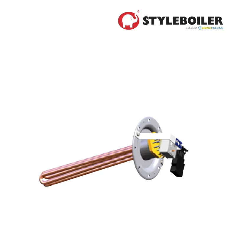 Zertifiziert Styleboiler Heizstab, Montage-Kit Dreiphasig, 2", 5 kW, 400 V
