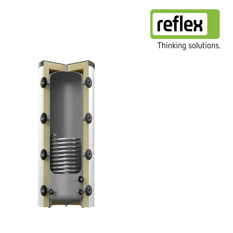 Reflex Storatherm Heat HF 500/1_C Pufferspeicher für Heiz- und Kühlsysteme, 500 Liter, weiß Preis Gesenkt