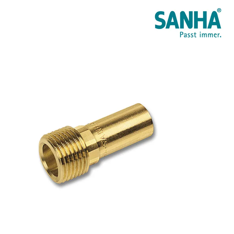 Ab Werk SANHA PURAPRESS Übergangsdoppelnippel 22x1mm