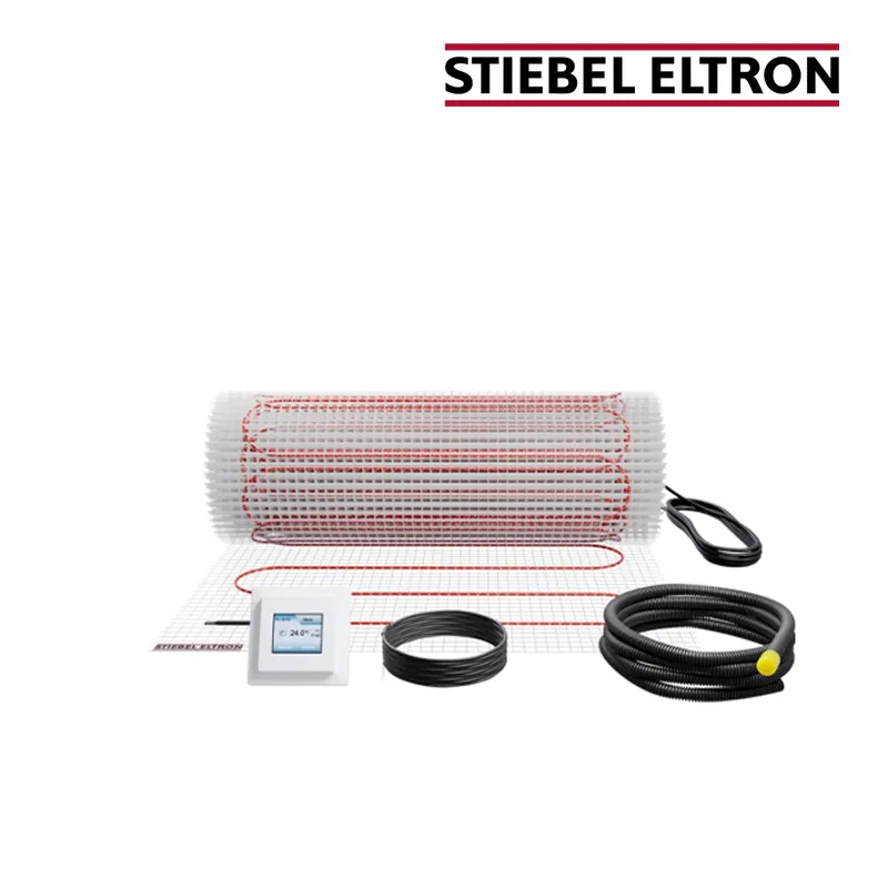 1,5 m² Stiebel Eltron Elektrische Fußbodenheizung FTM 160/1.5 Set Plus, 240 W, 230 V, inkl. RTF-TC Super-Preis