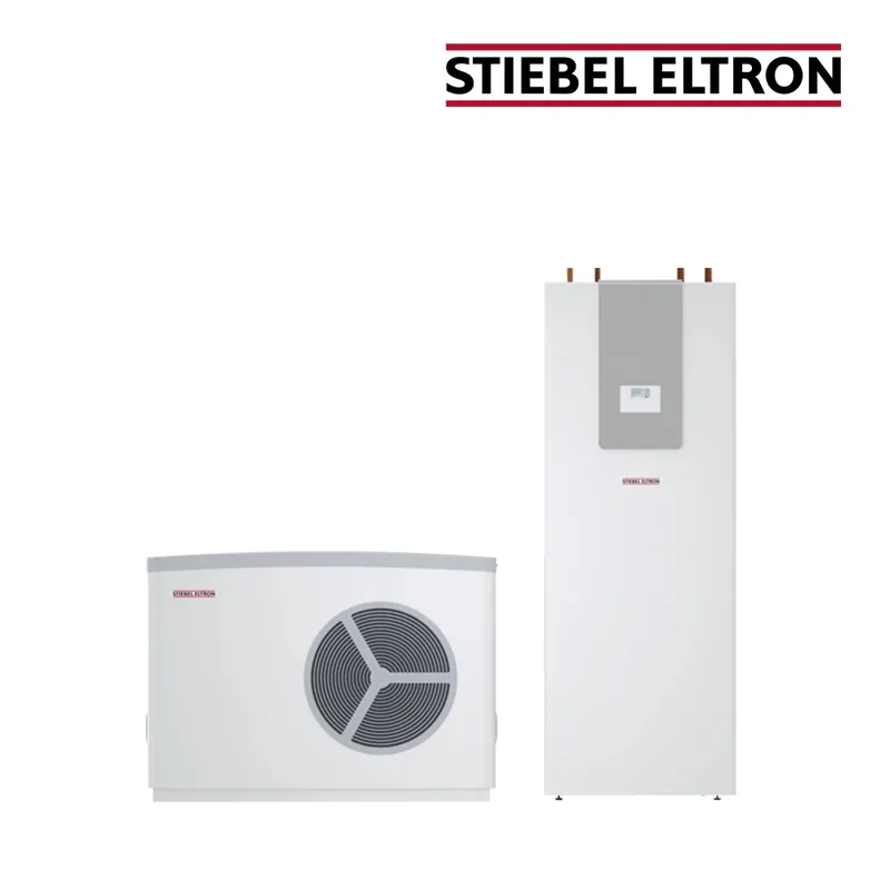 Stiebel Eltron WPL-A 05 HK Premium compact duo Set 2.1, L/W-Wärmepumpe, 4,97 kW, 270/100 l, SCOP 4,70 Neue Ware