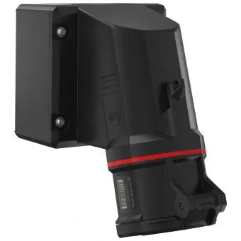 Walther CEE NEO Wandsteckdose mit drehbarem Boden - 32A, 400V, 5polig, IP54, mit Käfigzugfeder Ab Werk